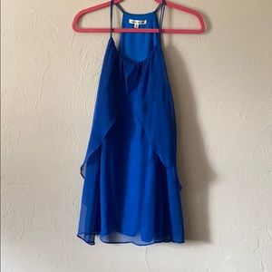 BLUE FLOWY DRESS MEDIUM